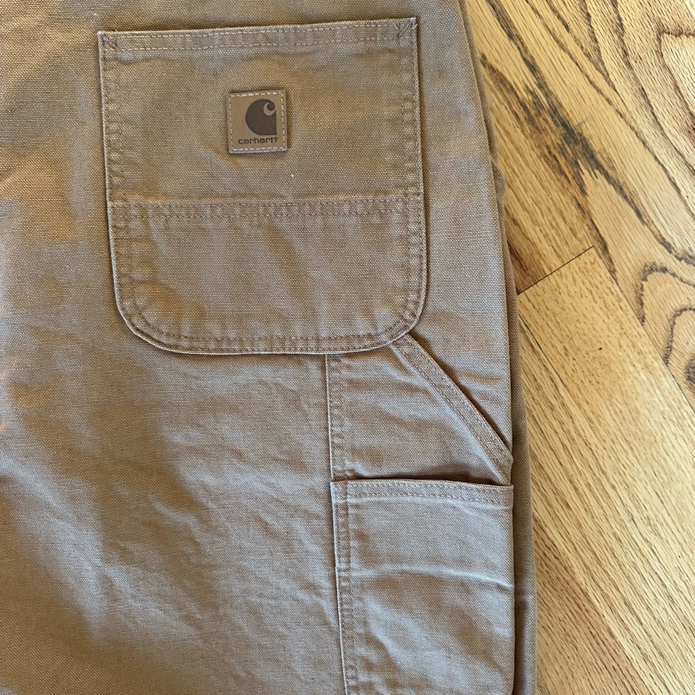 Carhartt B151 Men's Carpenter Duck Canvas Work Dungaree